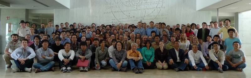 Group photograph of members of the T2K collaboration
